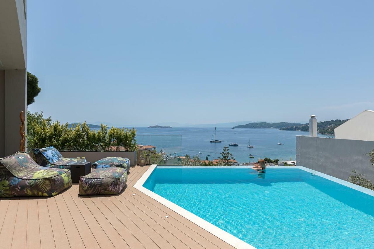 Villa K Skiathos-Stadt Exterior foto